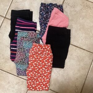 Various brands size 4 pants (set of 7)